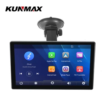 9 inç Dokunmatik Ekran Kablosuz CarPlay Pad Android Otomatik Tablet Linux Sistemi LCD AUX FM verici Bluetooth 5.0 WİFİ Multimedya oynatıcı
