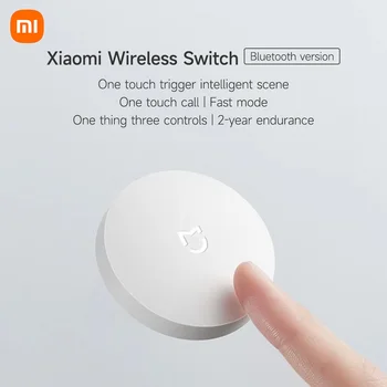 Xiaomi Akıllı Kablosuz Anahtarı xiaomi Akıllı Ev Ev Kontrol Merkezi Akıllı Çok Fonksiyonlu kablosuz anahtar bluetooth sürümü