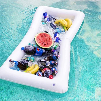 Şişme Servis barı Salata buz kalıbı sıvı gıda Kapları BARBEKÜ Piknik Havuzu Parti Malzemeleri Büfe Luau Soğutucu tahliye tapası