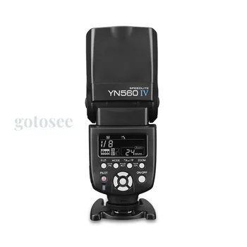YONGNUO YN560IV Kablosuz Ana Flaş Speedlite YN560-IV 5600 K Negatif Aydınlatma Canon Nikon Olympus Pentax DSLR Kamera için