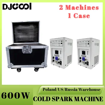 1~10 ADET 600W Soğuk Kıvılcım Makinesi DMX Uzaktan Soğuk Havai Fişek Çeşme Sahne Kıvılcım Makinesi Uçuş Çantası Düğün İçin parti Gösterisi Doğum Günü