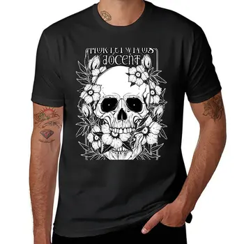 Yeni Mortui vivos docent-Ölü öğretmek Oturma T-Shirt hızlı kuruyan gömlek T-shirt bir erkek tasarımcı t shirt erkek