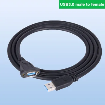 USB 3.0 A Erkek Bir Kadın Uzatma Kablosu 1m 2m 3m 5m Yüksek Esnek Çekme Kablosu Bilgisayar U Disk Ağ Kartı Klavye Fare