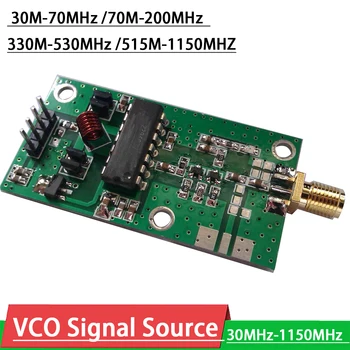 30 MHz-1150 MHz VCO Voltaj kontrollü osilatör RF Sinyal Kaynağı Jeneratörü Amatör Radyo Amplifikatör ölçümü, anten A11