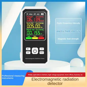 Elektrik Alan Manyetik Alan RF radyasyon dedektörü Elektromanyetik Radyasyon Test Cihazı EMF Metre Radyo Frekansı Algılama Ölçer