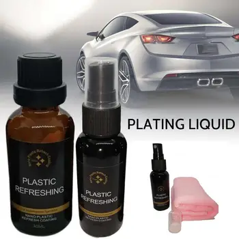 Araba Plastik Temizlik Maddesi Parlatma Ve Tamir Plastik Kaplama Nano Yenileme Kaplama Araba İç Aksesuarları İçin