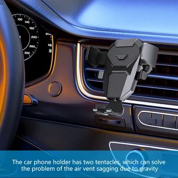 Evrensel Araç telefon braketi Eller Serbest telefon tutucu Araba Otomatik Kilit Cep Telefonu İçin