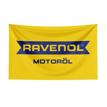 90x50cm Ravenols Bayrağı Polyester Baskılı Araba Yarışı Afiş Dekor İçin ft Bayrağı DecorFlag Afiş Dekor İçin