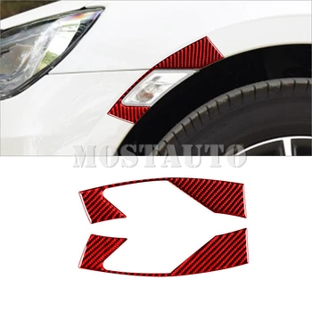 Yumuşak Karbon Fiber Dış Yan Çamurluk Dönüş sinyal ışığı krom çerçeve Trim Subaru BRZ Toyota 86 2013-2020 2 adet (2 Renk)