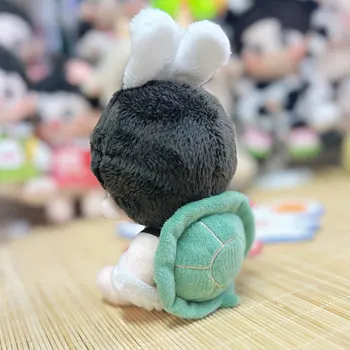 10 cm 20 cm Wang Yibo Sean Xiao Zhan BJYX Dolması Pamuk Mini Bebek Değişim Giysi Yumuşak Oyuncak Kaplumbağa Kabuğu sırt çantası