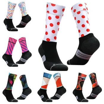 2023 spor çorapları Bisiklet Çorap Erkekler Kadınlar Bisiklet çorap basketbol çorapları Yarış Çorap Sokak Moda Paten Hip-Hop Çorap