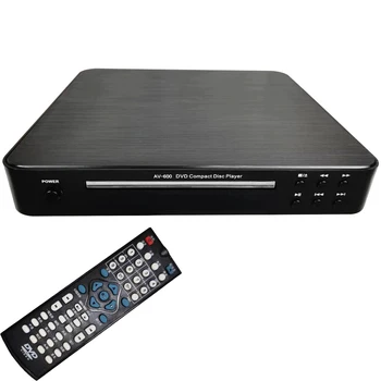 SUNBUCK AV600 MP3 MP4 S-Terminali Fiber Koaksiyel HDMI RCA DVD CD Çalar