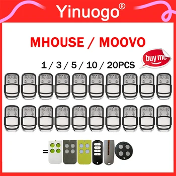 MHOUSE MOOVO Garaj kapı uzaktan kumandası 433.92 MHz Haddeleme Kodu MHOUSE GTX4 TX4 TX3 / MOOVO MT4 MT4V MT4G Kapısı Uzaktan Kumanda