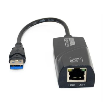 Kablolu USB3. 0 Gigabit ethernet adaptörü Kartı RJ45 Ağ Dönüştürücü Aksesuarları