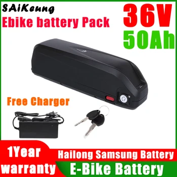 Elektrikli Bisiklet Hailong piller 36V 20Ah 16ah 30ah 40ah 50ah Pil Velo Bateria Para Bicicleta Elektrik 800W Lityum Pil