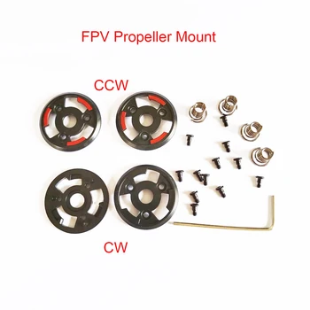 DJI FPV Motor Pervane Tabanı CW / CCW Yaylı ve Vidalı Drone Onarım Parçaları ile