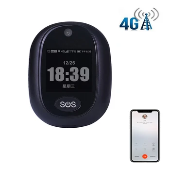 IP67 Su Geçirmez 4G LTE FDD 2G GSM SOS Düğmesi Acil Durum Alarmı Gerçek zamanlı GPS İzleme İki Yönlü Konuşma