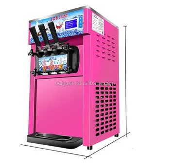 Sıcak Satış 2 + 1 İyilik Pakistan Dondurma Makinesi Fiyat