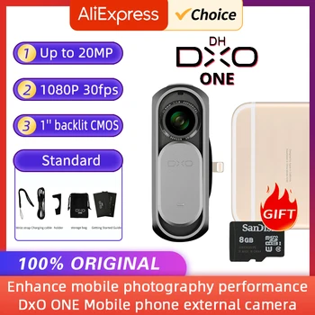 DxO BİR cep harici telefon kamera için uygun HD Taşınabilir kamera iPhone, iPad tablet, yüksek çözünürlüklü dijital kamera