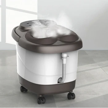 Otomatik ısıtma ayak lavabo ayak detoks makinesi sabit sıcaklık ev sağlık buzağı ayak banyosu kovası