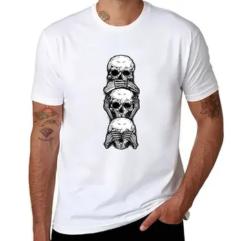 Yeni Üç bilge kafatasları T-Shirt boş t shirt Anime t-shirt özel t shirt t-shirt adam erkek giysileri