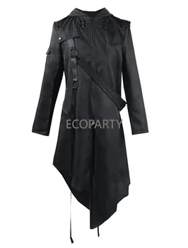 2023 Yeni Sonbahar Kış erkek Steampunk Gotik Victorian Tailcoat Ceket Ortaçağ Ceket Rönesans Cadılar Bayramı ÇÜNKÜ Kostüm Erkekler için