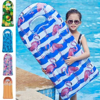 Sörf Yüzen Mat Saplı Yüzen Yatak Çocuk Havuzu için şişme yatak Yüzen Açık Su Sporları Sörf Tahtası