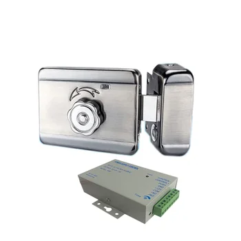 Yüksek dereceli anti-hırsızlık elektronik kilit için uygun ahşap veya demir kapılar + 12V3A adanmış kilidini güç kaynağı