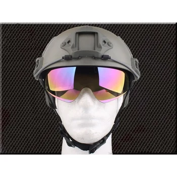 Güneş koruyucu Vizör Gözlüğü Aksesuar Yedek Gözlük Yedek parça hızlı Koruyucu Askeri Taktik Kask