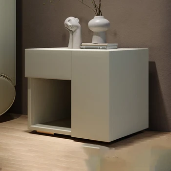 Nordic başucu masa modern minimalist tasarımcı tarzı modern high-end çok fonksiyonlu yatak odası depolama dolabı