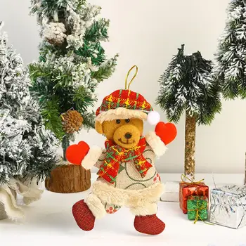 Parti Aksesuarları Noel ağaç dekor Şenlikli Tatil Parti Malzemeleri Sevimli Noel Ağacı Kolye Boyunluklar ile Featuring