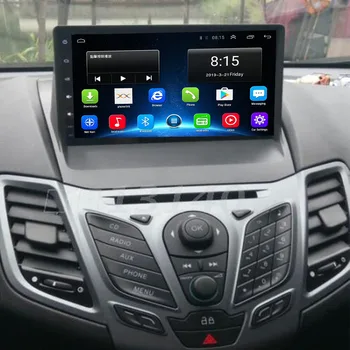Araba Radyo Ford Fiesta 2009-2017 için Android 12.0 2 Din Multimedya Stereo Carplay Navigasyon GPS Araba Hiçbir DVD Oynatıcı