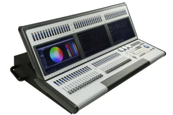 Safir dokunmatik artı denetleyici sahne aydınlatma inci denetleyici DMX512 kaplan dokunmatik konsol v11 ile Flycase ışık gösterisi disko