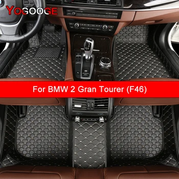 YOGOOGE İçin Özel Araba Paspaslar BMW 2 Gran Tourer F46 Oto Aksesuarları Ayak Halı