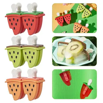 Meyve Karpuz Dilimleme Kalıp Popsicle Gadget Dondurma Tabağı Paslanmaz Çelik Ev Dilim Modeli Mutfak Yaratıcı Şekil Kalıp