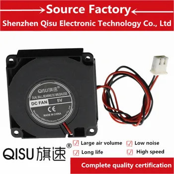 QISU / 4010G 5B / 12B / 24B 4CM Siyah Fırçasız Soğutma Fanı 2 İletişim 4010 3D Yazıcı Fanı 6 Sipariş (A)