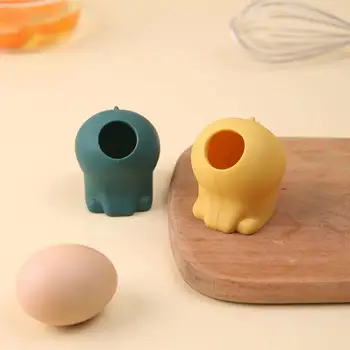 Yumurta Çıkarıcı Mükemmel Ekmek Yumurta Bölücü Pişirme Pasta Kek Aracı Elastik Yumurta Bölücü Karikatür Şekli Mutfak Gadget