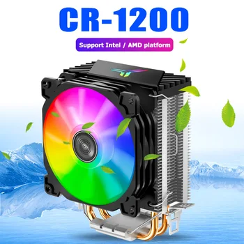 Jonsbo CR1200 2 6mm bakır ısı boruları CPU soğutucu soğutma radyatörü kulesi soğutucu