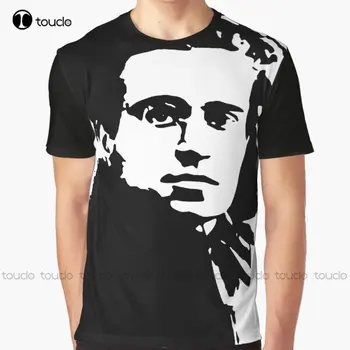 Antonio Gramsci-2 grafikli tişört Özel Yetişkin Genç Unisex Dijital Baskı Tee Gömlek Özel Hediye Xxs-5Xl Streetwear