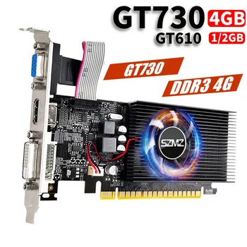 GT730 4GB DDR3 128Bit Grafik Kartı ile HDMİ VGA DVI Bağlantı Noktası PCI-E2. 0 16X Bilgisayar Grafik Ekran Kartı GT610 1/2GB Ofis/Ev için
