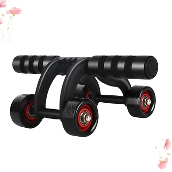 AB Tekerlek Silindiri egzersiz tekerlekleri Silindir Çekirdek Eğitim egzersiz makinesi Erkekler için Ev Jimnastik Salonu Egzersiz Fitness Kullanımı