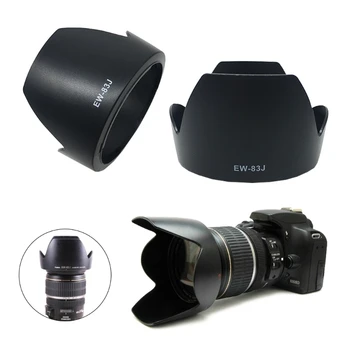 EW-83J Kamera Lens Koruyucuları Lens Hood EF-S 17-55mm f / 2.8 ISUSM Lens Onarım