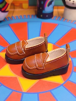 5 cm Mini Bebek Üniforma Ayakkabı Top eklemli Bebek Moda Deri Aksesuar Kızlar Bjd Oyuncaklar 1/6 Aksesuarları Çocuklar için Hediyeler
