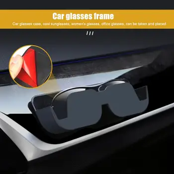 Araba Gözlük Durumda Araba Güneş Gözlüğü Depolama Tutucu Kendinden Yapışkanlı Keçe Dolgu ile Araba Gözlük saklama kutusu