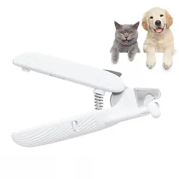Evcil hayvan tırnak makası ile ışık emniyet tırnak makası profesyonel evcil hayvan tırnak makası makas Pet köpek kedi tırnak ayak pençe makası