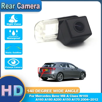 CCD HD AHD Balıkgözü Dikiz Kamera Mercedes Benz MB İçin Bir Sınıf W169 A160 A180 A200 A150 A170 2004~2012 Araba Ters Monitör
