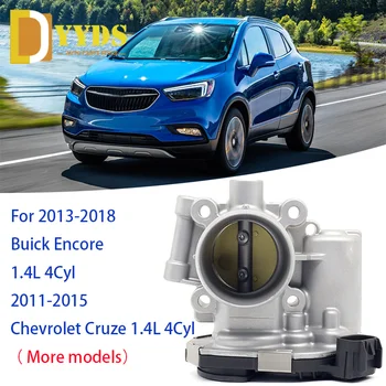 Yeni OEM Yakıt Enjeksiyon gaz kelebeği gövdesi aksamı 0280750498 İçin Chevrolet Cruze Encore Sonic Trax 1.4 L 2011-2018 55565489