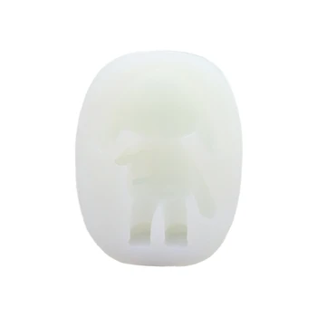 Tavşan silikon kalıp Kek Dekorasyon Alçı sabun kalıbı El Yapımı Fondan Pişirme G5AB