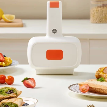 Sıcak Presleme Sandviç Klip Küçük Ev Kahvaltı Makinesi Tost Tost Tost Sandviç Makinesi