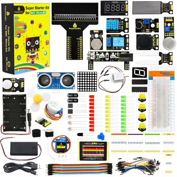 Keyestudio Microbit Süper Başlangıç Kiti BBC Mikro: bit KÖK Elektronik Programlama Kiti Çocuk Oyuncakları için